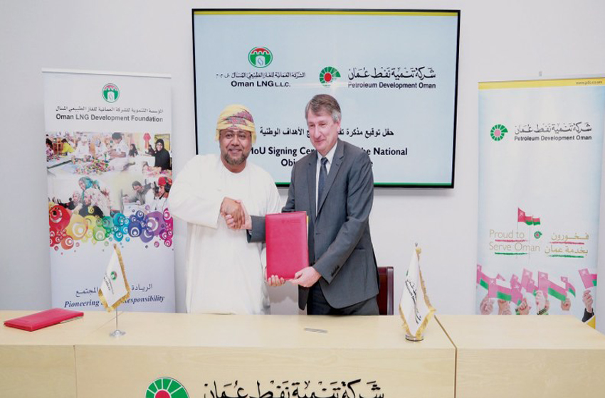 PDO AND OMAN LNG SIGN TWO AGREEMENTS TO CREATE MORE OMANI JOBS