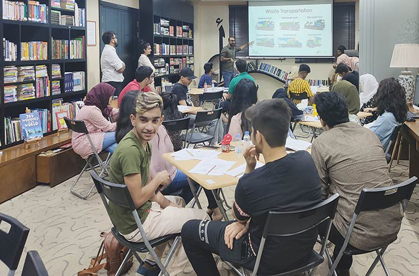Pakistani students attend workshop on sustainability