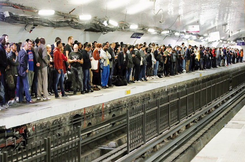 Paris metro hit as workers strike over major pension reform