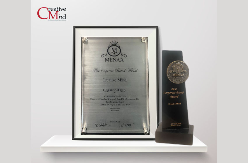 Creative mind wins the best brand award