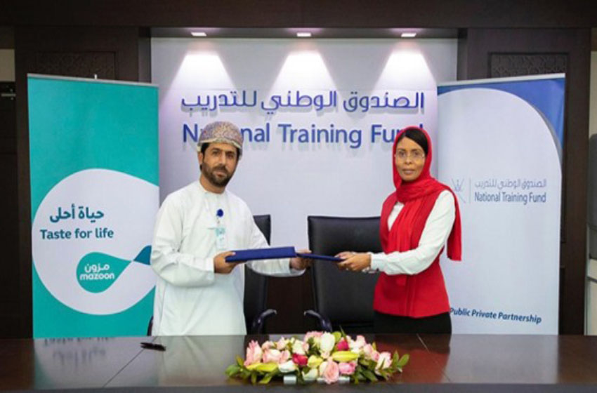 Mazoon Dairy signs pact with National Training Fund