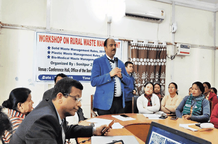 Workshop on rural waste management