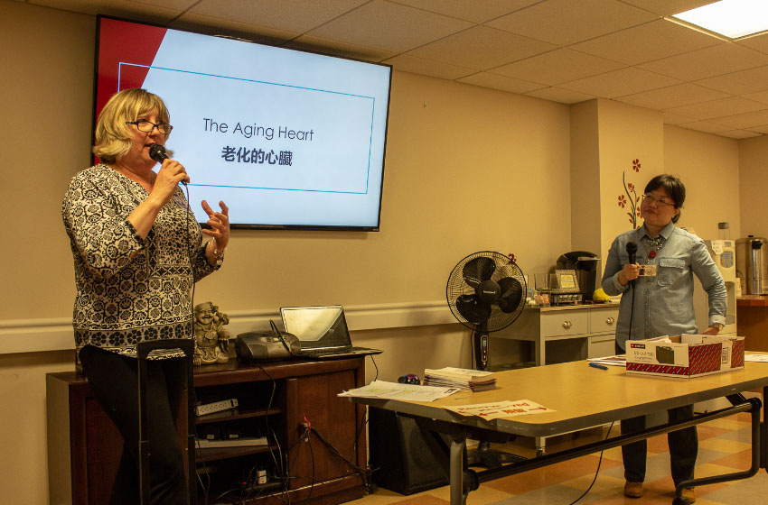 Elders learn about cardiac health in workshop