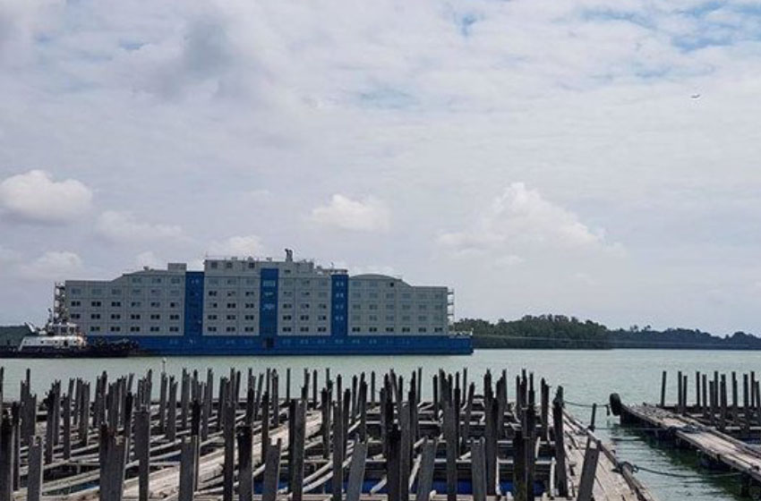 Singapore readies ‘floating hotels’ for workers as coronavirus spreads