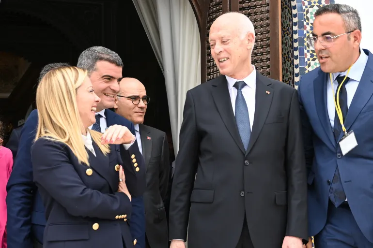 “Tunisian President Holds Talks with EU Leaders on Combating Irregular Migration and Economic Cooperation