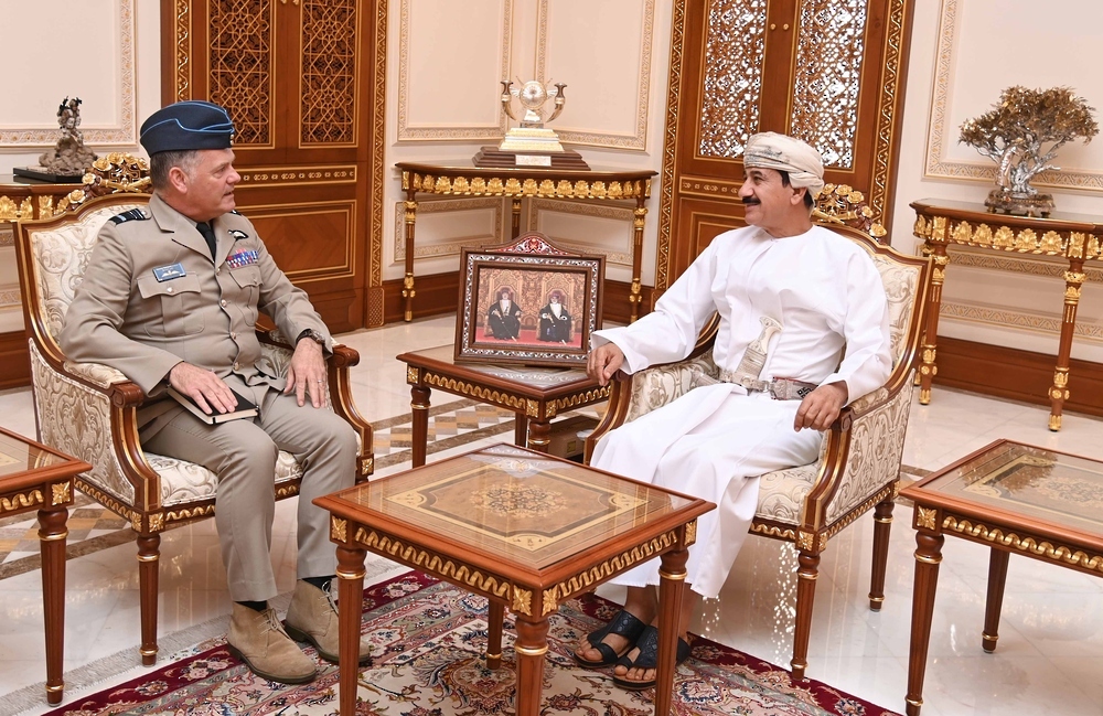 Royal Office Minister Receives UK Defence Senior Advisor