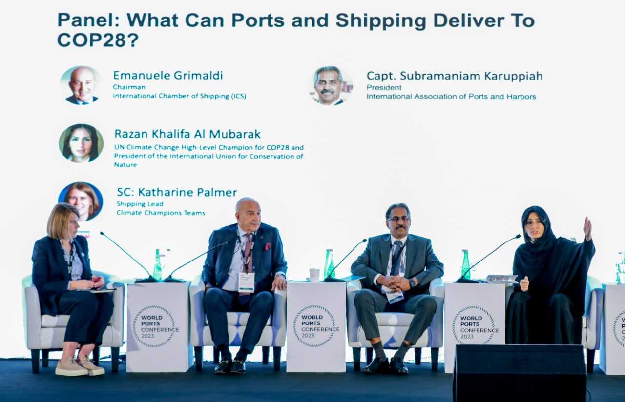 Razan Al Mubarak calls on shipping industry to join Ocean Breakthroughs to support climate, biodiversity