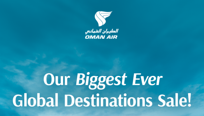 Oman Air’s biggest ever global sale offers up to 25% off network-wide on Business, Economy Class fares