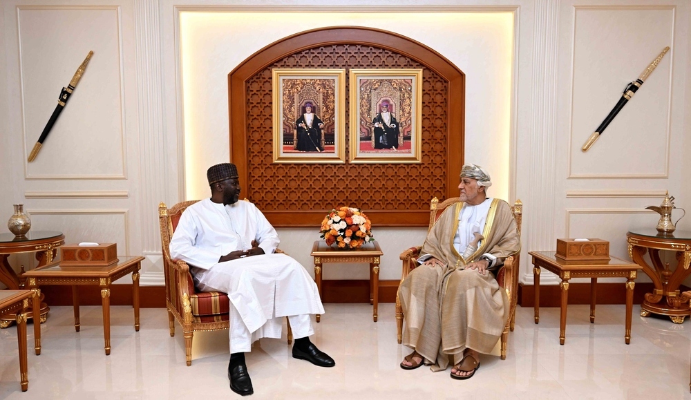 HH Sayyid Shihab Receives Ambassador of Senegal