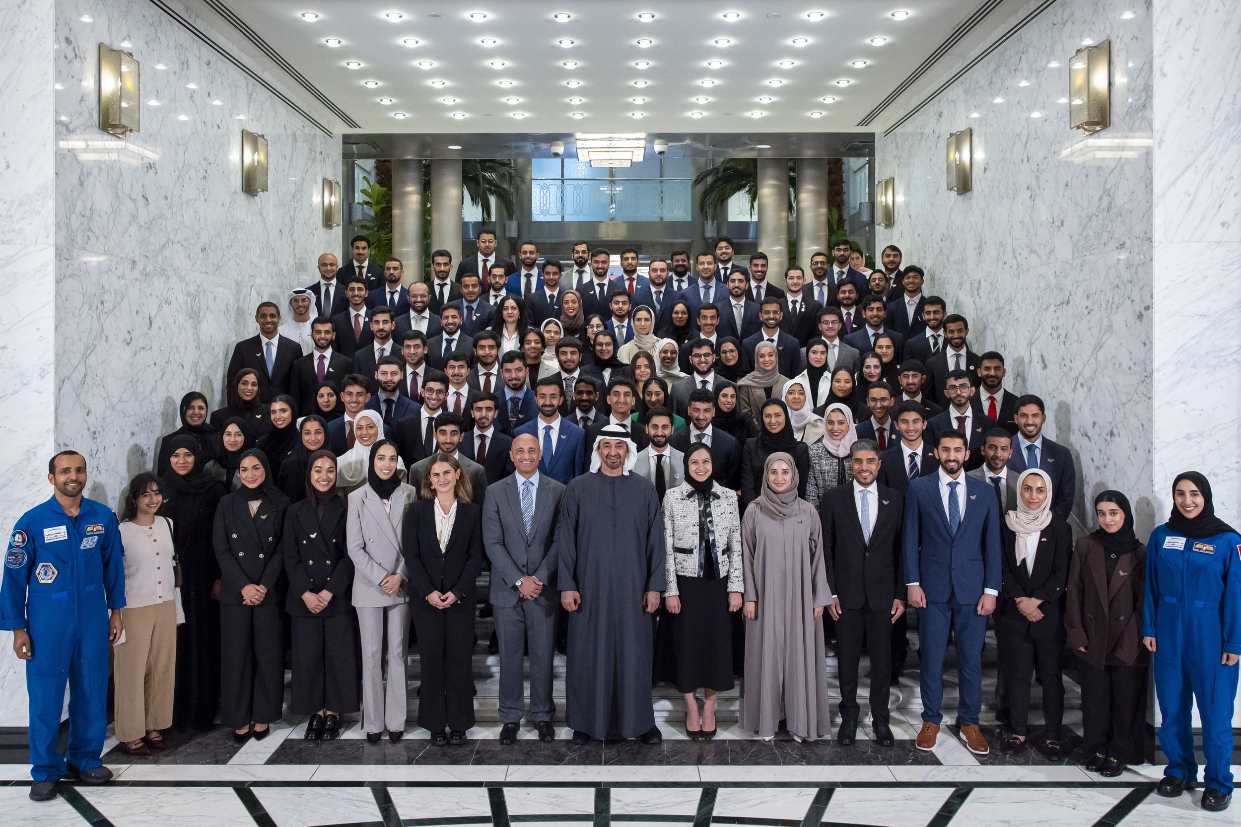 UPDATED: UAE President meets with Emirati students and NASA graduates in Washington