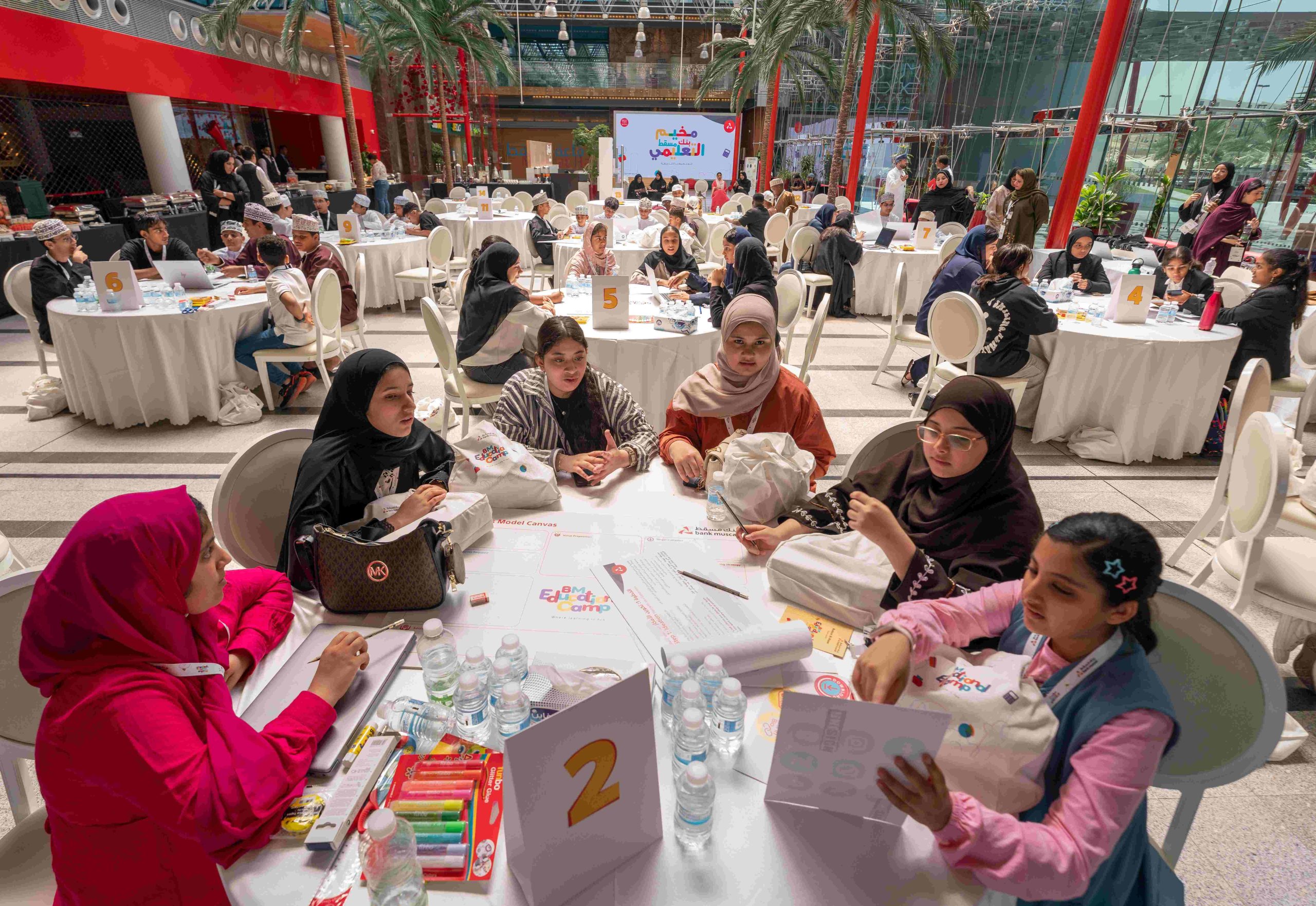 Bank Muscat Holds Second Edition of its Educational Camp to teach Children About Entrepreneurship