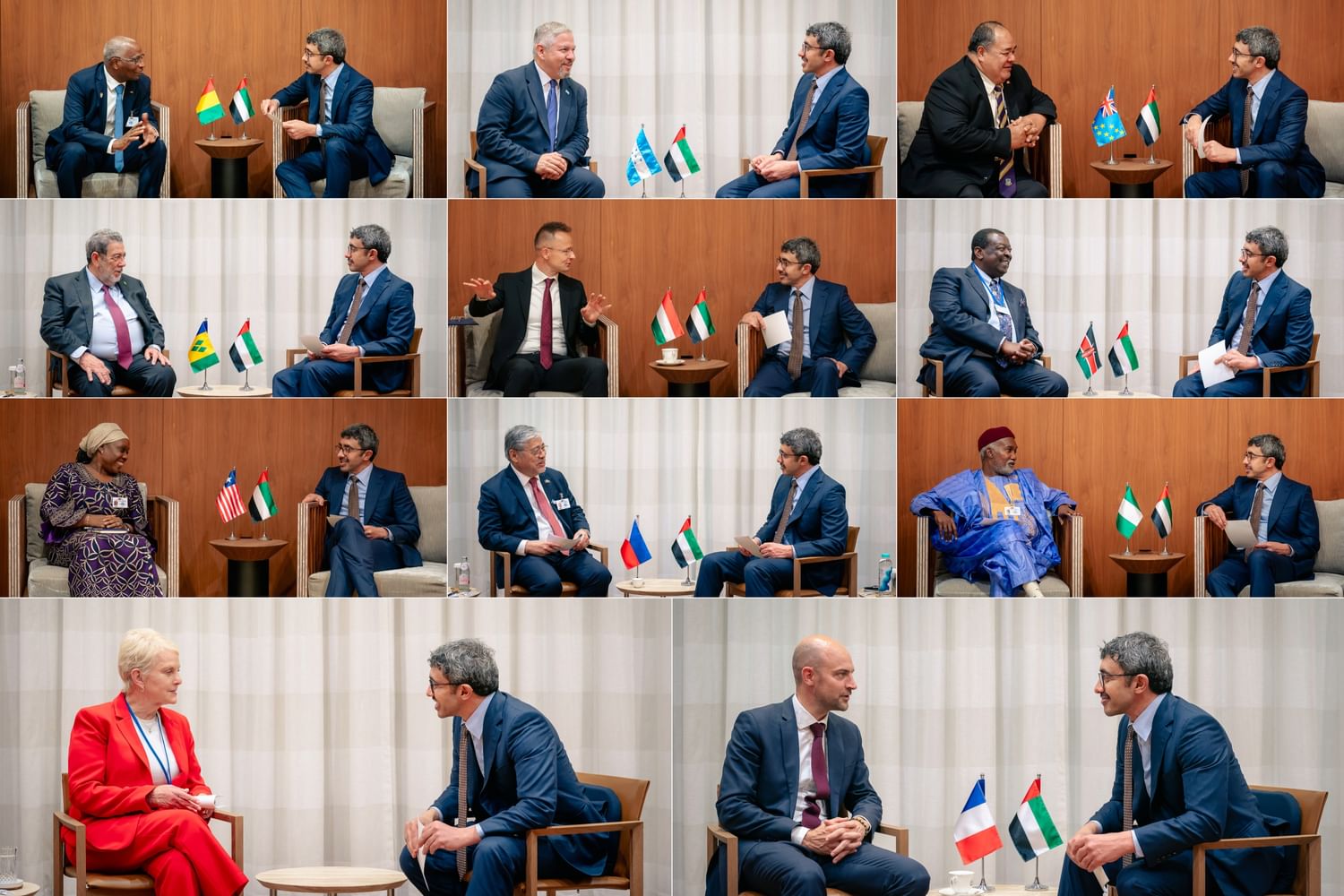 Abdullah bin Zayed holds talks with number of Prime Ministers, Foreign Ministers in New York