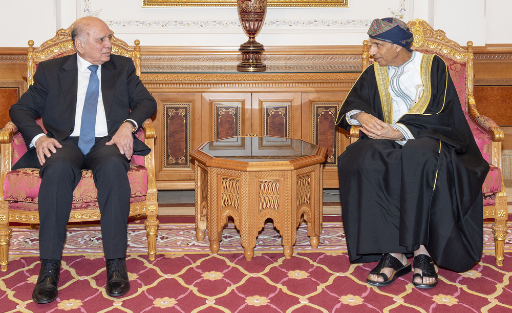 HH Sayyid Fahd Receives Iraqi Official