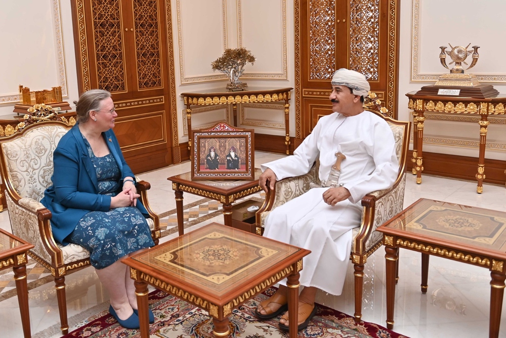 Royal Office Minister Receives British Ambassador