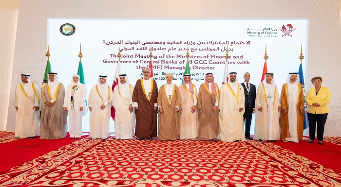 “Oman Participates in Joint Meeting of GCC Finance Ministers and Central Bank Governors with IMF in Doha”