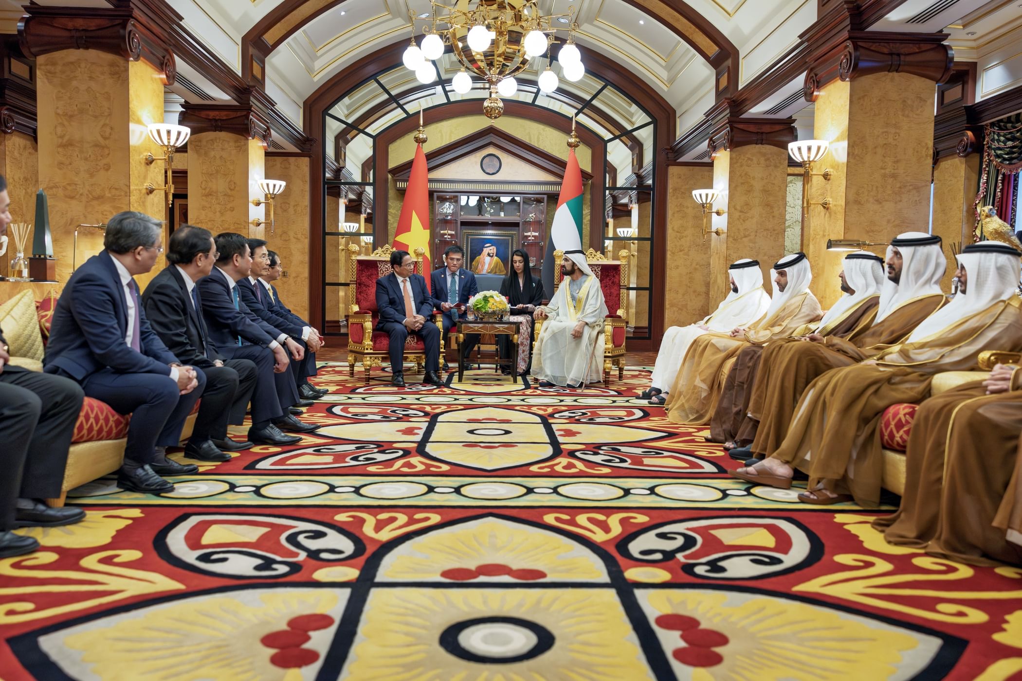 Mohammed bin Rashid, Prime Minister of Vietnam discuss new avenues to enhance strategic bilateral cooperation