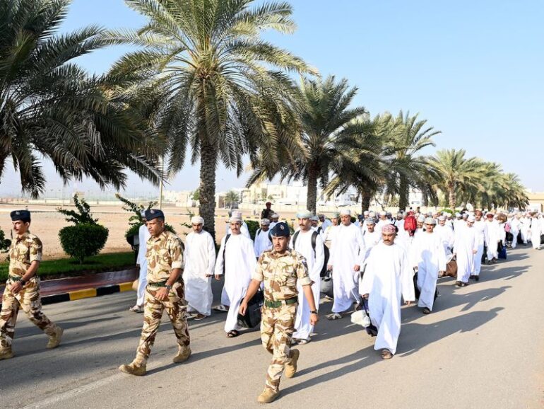 Royal Army and Air Force of Oman Welcome New Recruits for Military Training