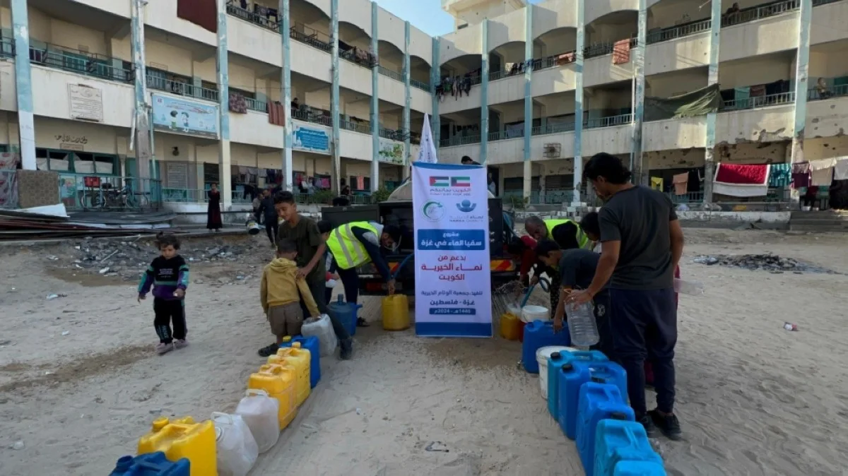 Kuwait Namaa Charity provides vital aid to Palestinians in Gaza