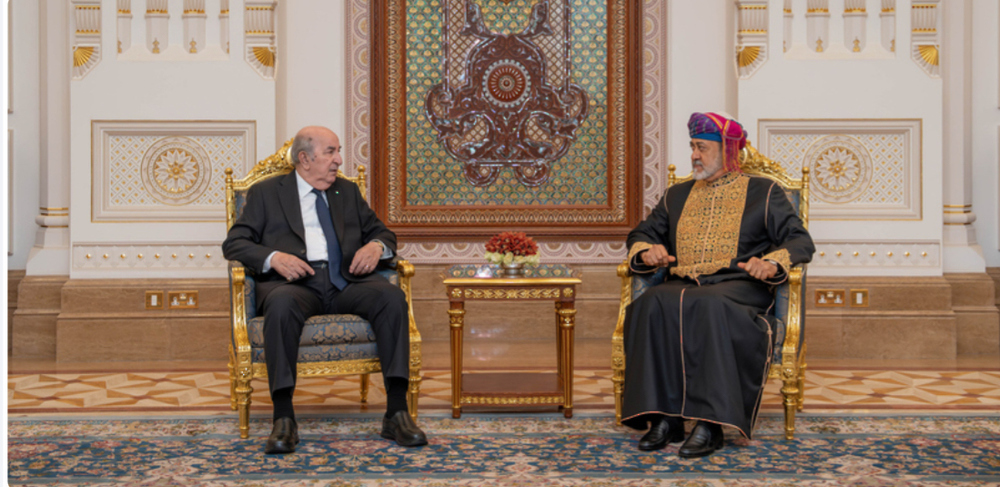 HM The Sultan Hosts Dinner in Honour of Algerian President