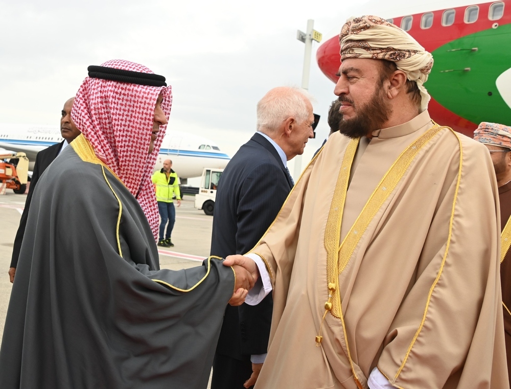 HH Sayyid Asa’ad Arrives to Belgium
