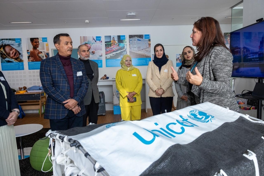 Omani Delegation Visits UNICEF Supply Division in Copenhagen