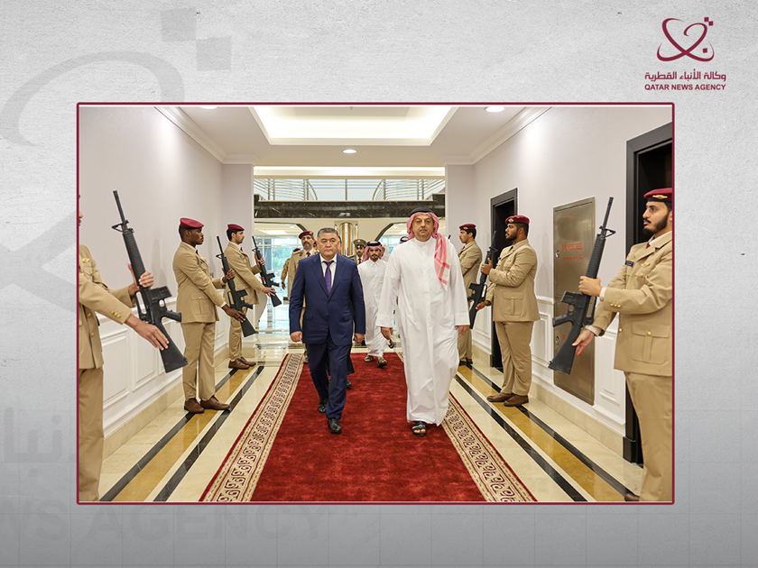 Deputy Prime Minister and Minister of State for Defense Affairs Meets Kyrgyz Deputy Prime Minister