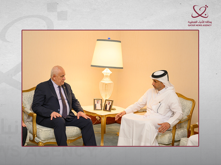 Minister of State for Interior Affairs Meets Interior Ministers Participating in Milipol Qatar