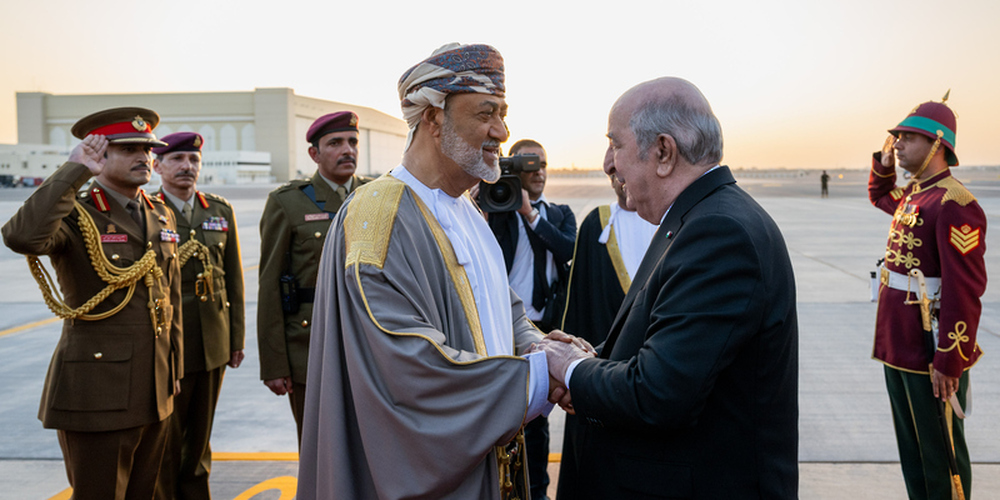 Algerian President Arrives in Oman