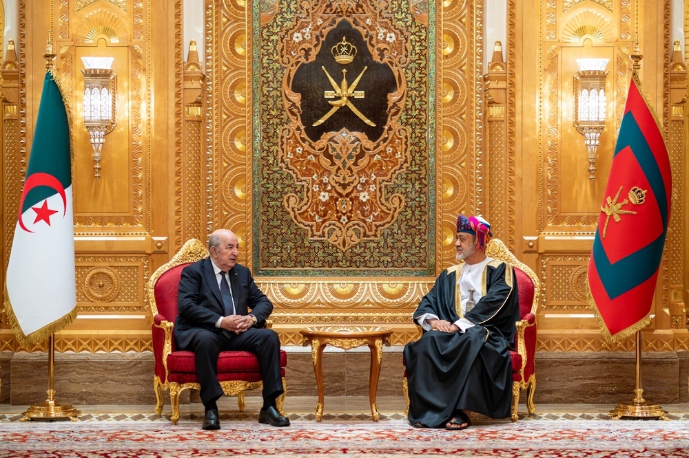 HM The Sultan, Algerian President Hold Official Talks