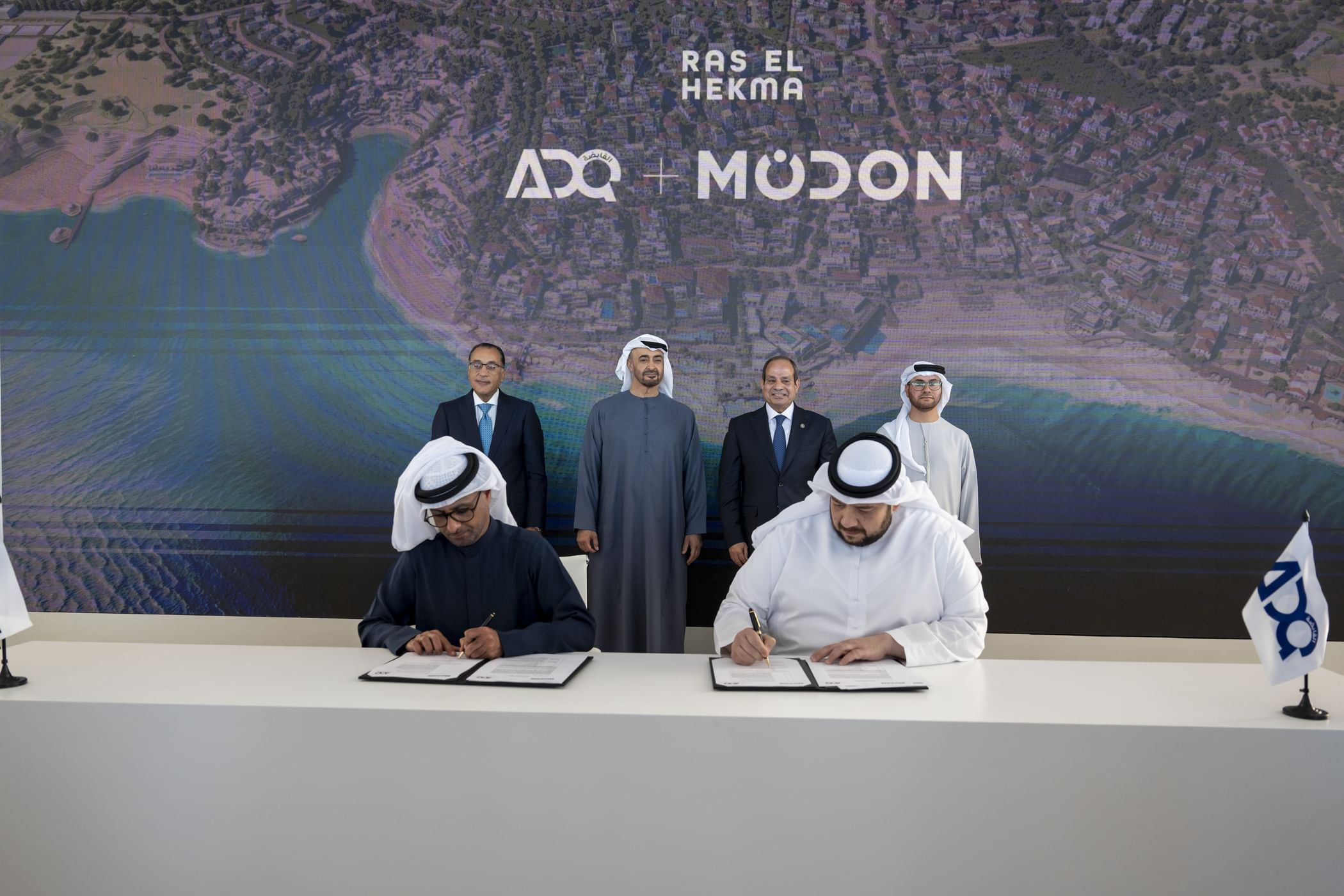 ADQ appoints Modon Holding as master developer for Ras El Hekma megaproject in Egypt