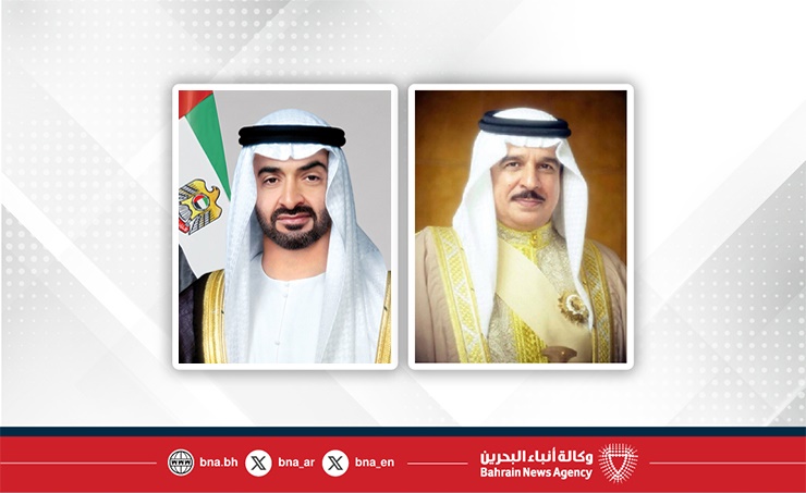 HM King receives cable of condolences from UAE President, Vice Presidents