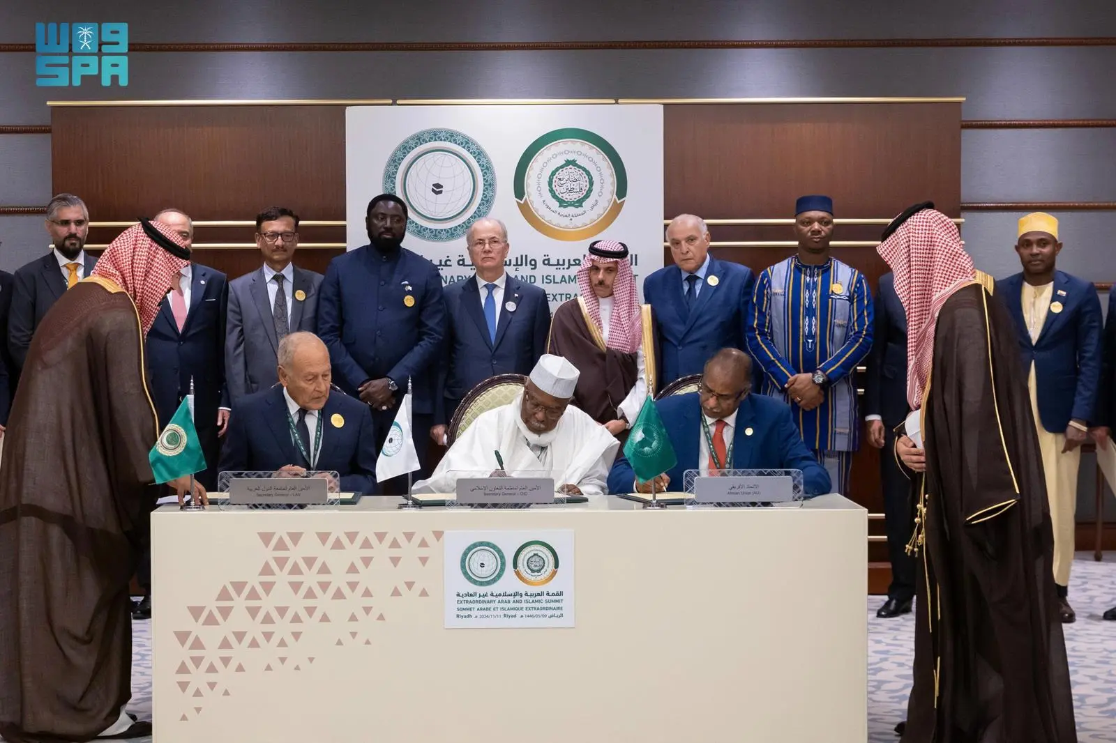 OIC, Arab League, African Union Commission Sign Tripartite Document on Palestine