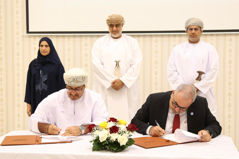 MoU Signed Between WHO Office, Al Mudhaibi Healthy City