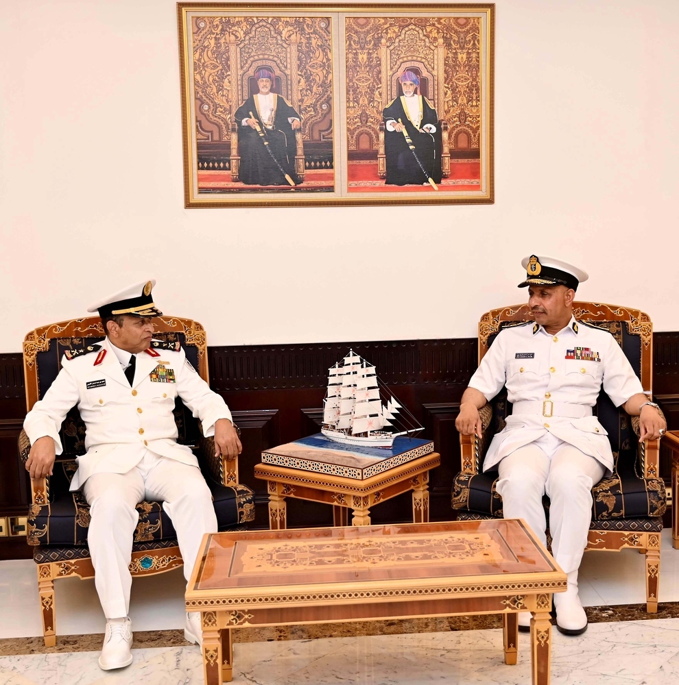 RNO Commander Receives Saudi chief of Naval Forces