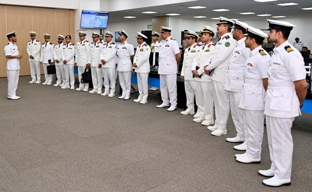 Saudi Military Official Visits Maritime Security Centre