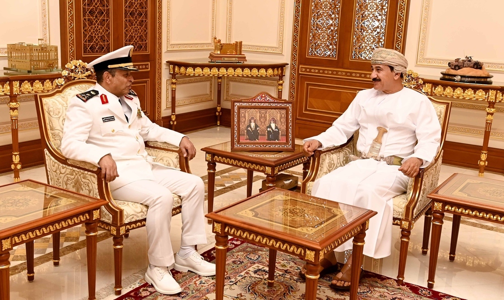 Royal Office Minister Receives Saudi chief of Naval Staff