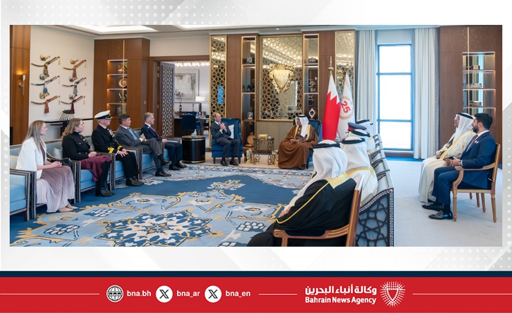 HRH the Crown Prince and Prime Minister meets with the Duke of Edinburgh