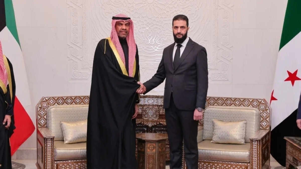 Kuwaiti FM meets Syrian leader