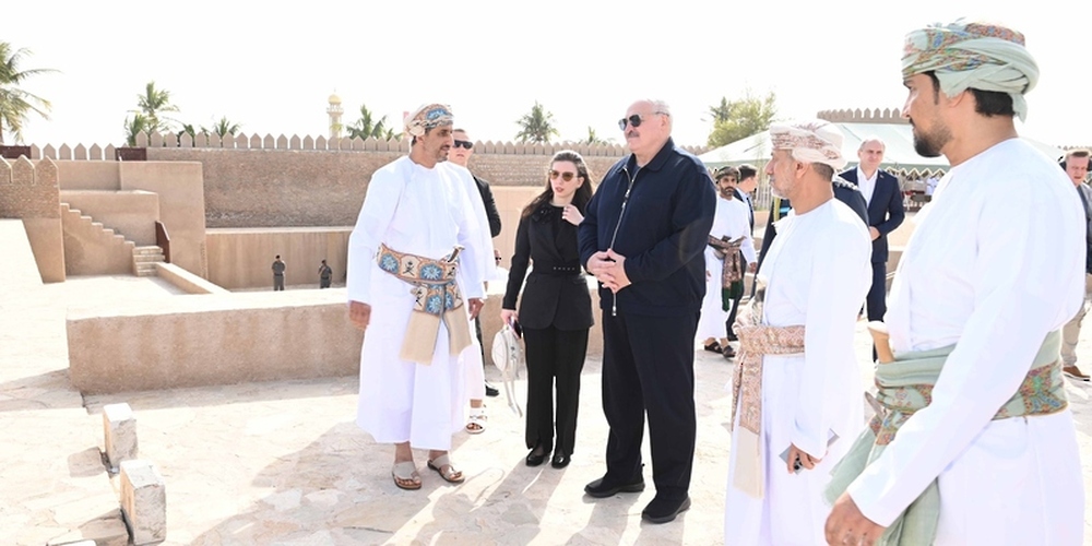 President of Belarus Visits Sohar Fort