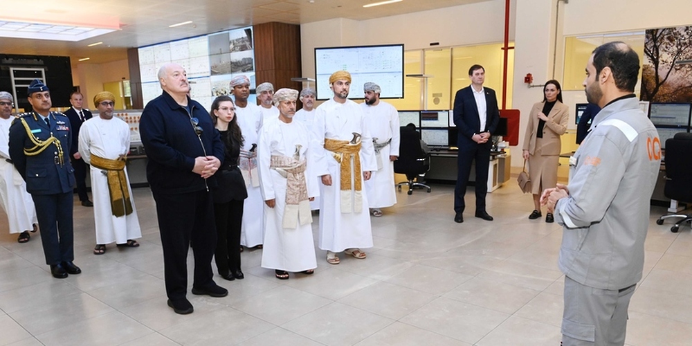 Belarusian President Visits Sohar Port