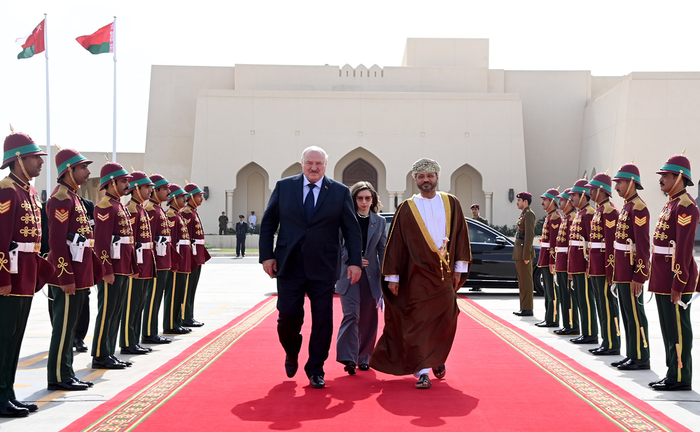 President of Belarus Leaves Oman