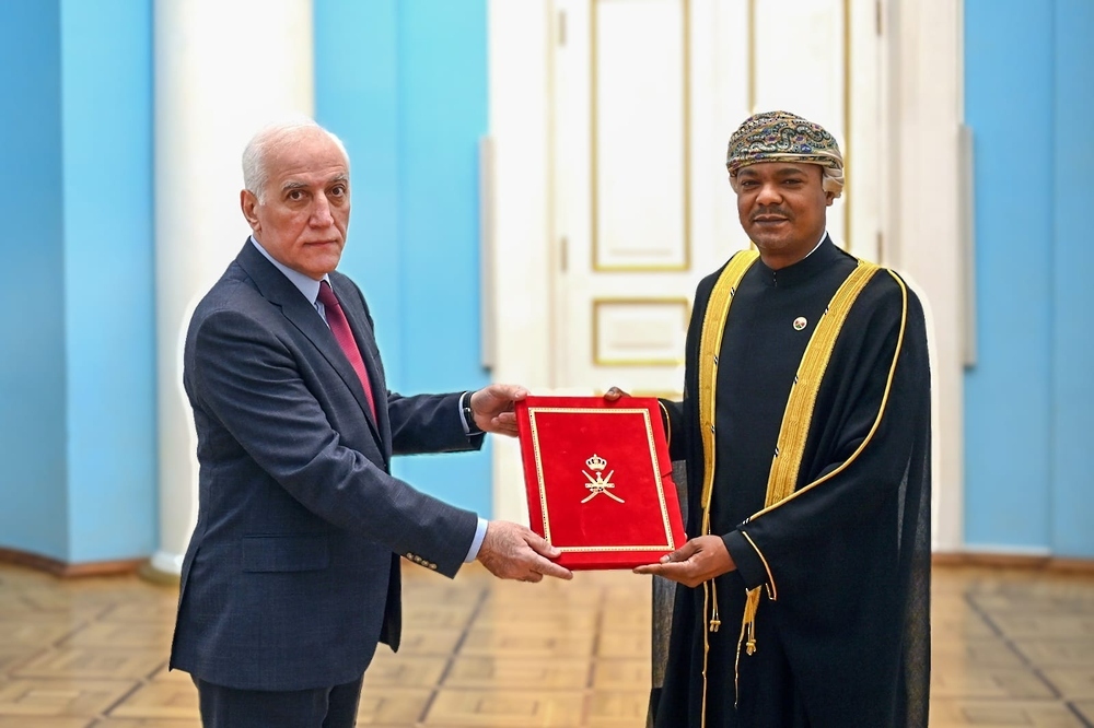 Ambassador of Oman Presents Credentials to Armenian President