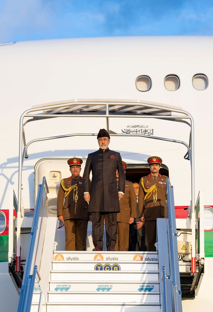 HM The Sultan Arrives in Belgium