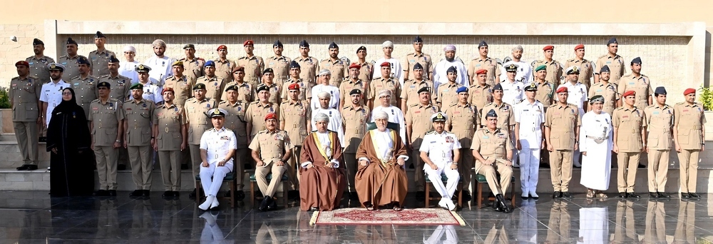 HM The Sultan Confers Medals on SAF, RGO Personnel