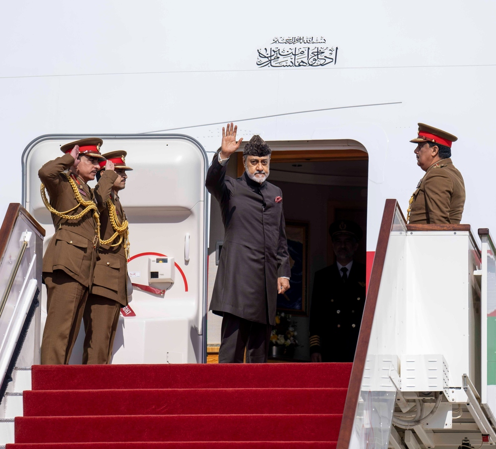 HM The Sultan Leaves for Belgium