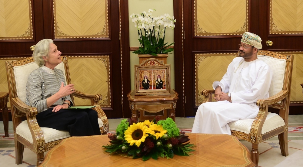 HM The Sultan Receives Message from German Chancellor