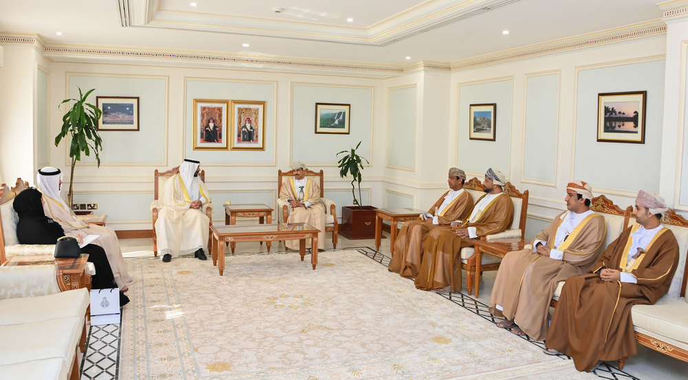 Information Minister Receives Director General of GCC Joint Programme Production Institution