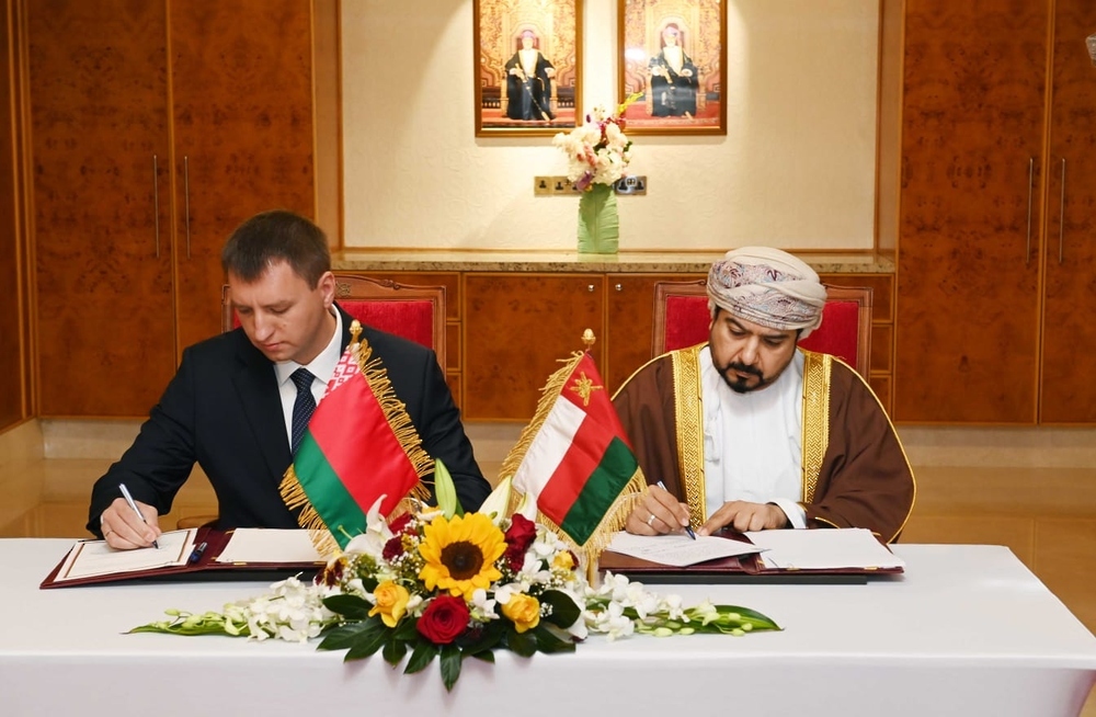 Oman, Republic of Belarus Sign Two Memoranda of Understanding