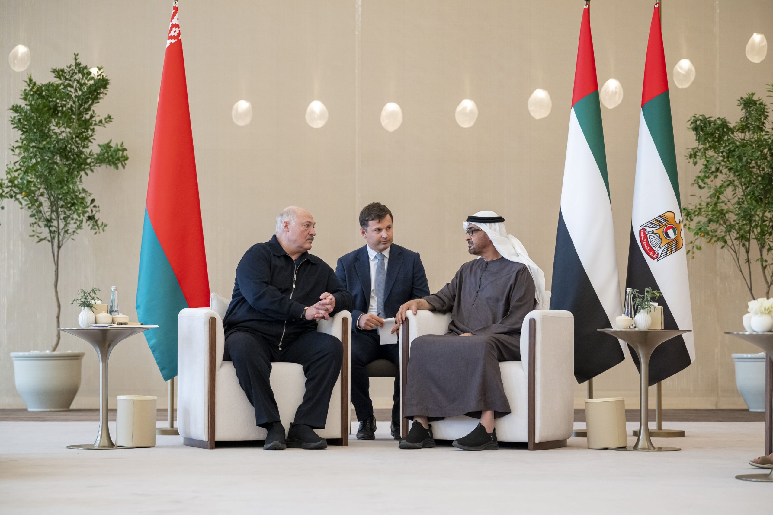 UAE, Belarus Presidents discuss bilateral relations