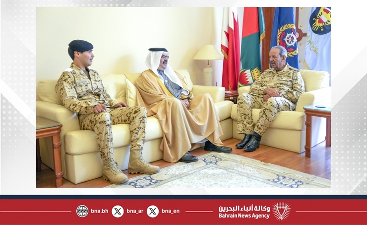 Commander-in-Chief receives Crown Prince Court President